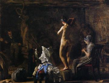 William Rush Carving His Allegorical Figure Of The Schuykill River Artwork by Thomas Eakins