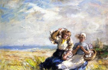 Fisher Women Artwork by Robert Gemmell Hutchison