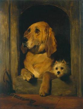 Dignity And Impudence Artwork by Edwin Henry Landseer