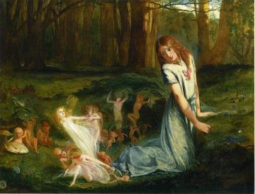 A Glimpse of the Fairies Artwork by Charles Hutton Lear