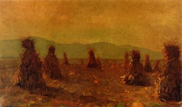 Cornfield Artwork by Winslow Homer