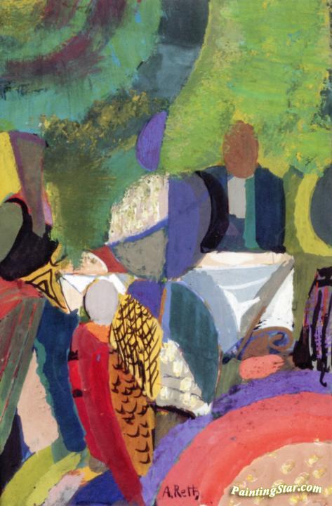 Composition Artwork by Alfred Reth