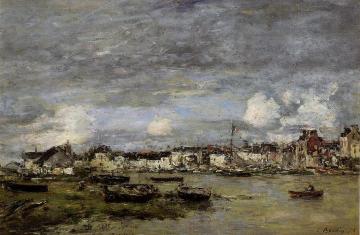 Trouville Artwork by Eugène-Louis Boudin
