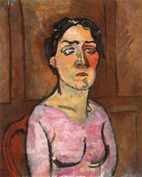 Portrait of Madame Raoul Dufy Artwork by Raoul Dufy