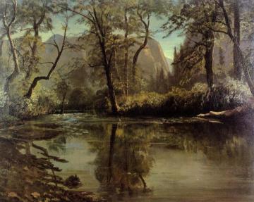 Yosemite Valley, California Artwork by Albert Bierstadt