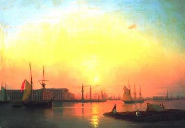 Exchange of Peterburg Artwork by Ivan Constantinovich Aivazovsky