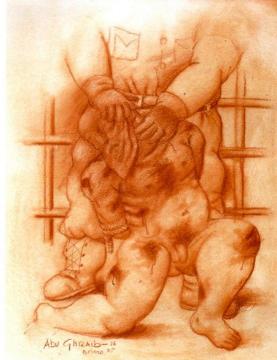 Abu Ghraib 16 Artwork by Fernando Botero