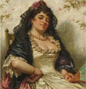 The Belle of Valentia Artwork by John Bagnold Burgess