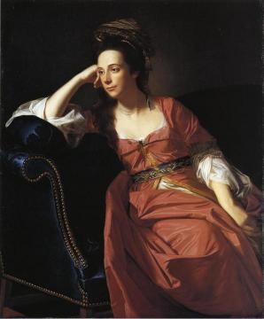 Mrs. Thomas Gage (margaret Kemble) Artwork by John Singleton Copley