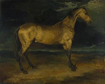 Horse Frightened By Lightning Artwork by Thèodore Gèricault