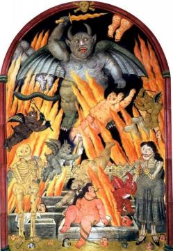 Gate Of Hell Artwork by Fernando Botero