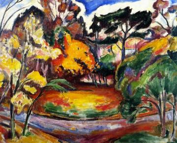 Autumn in Honfleur Artwork by Emile-othon Friesz