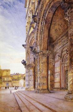 San Martino, Lucca Artwork by Henry Roderick Newman