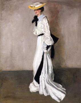 The Woman in White Artwork by Alfred Henry Maurer