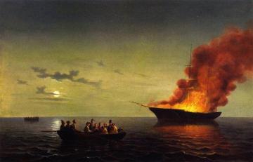 Great Lakes Marine Disaster Artwork by William Ruthven Wheeler