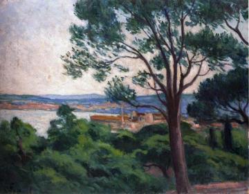 Saint-Tropez Artwork by Maximilien Luce