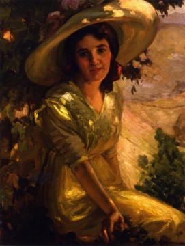 Portrait of Miss Smith Artwork by Jean Mannheim