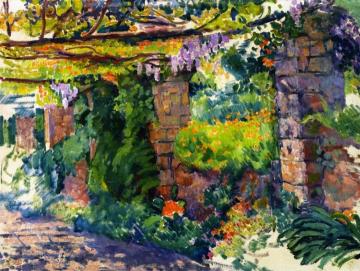 La Pergola Artwork by Theo van Rysselberghe