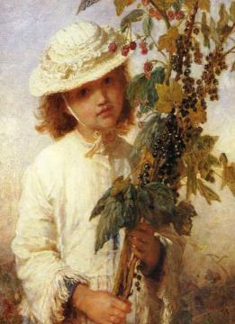 Trophies Of The Garden Artwork by Karl Wilhelm Friedrich Bauerle