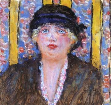 Woman in a Hat Artwork by Pierre Bonnard