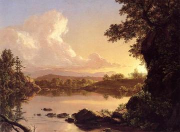 Scene on the Catskill Creek, New York Artwork by Frederic Edwin Church