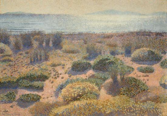 Plage De La Vignassa Artwork by Henri Edmond Cross
