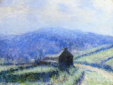 Hoarfrost at Huelgoat, Finistere Artwork by Gustave Loiseau