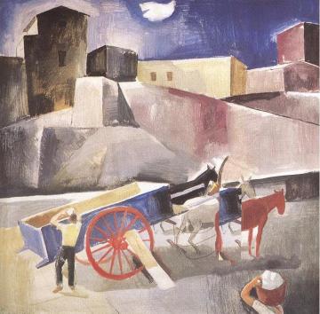 Cart-jade Artwork by Karoly Patko