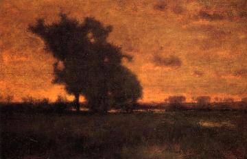 Sunset at Milton Artwork by George Inness