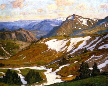 Mountain Infinity Artwork by William Wendt