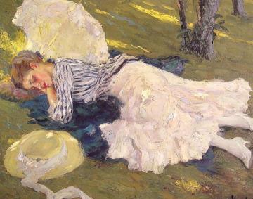 Sleepy Artwork by Edward Cucuel