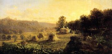 Harvest Scene Artwork by Thomas Hiram Hotchkiss