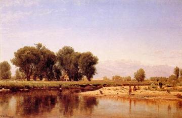 Indian Emcampment on the Platte River Artwork by Thomas Worthington Whittredge