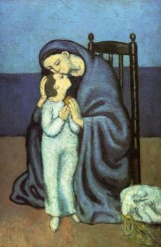 Motherhood Artwork by Pablo Picasso