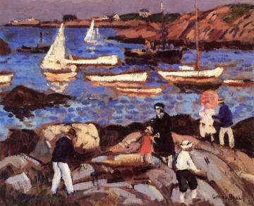 Rockport Summer Artwork by Gifford Beal