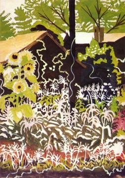 August Moon Artwork by Charles Burchfield