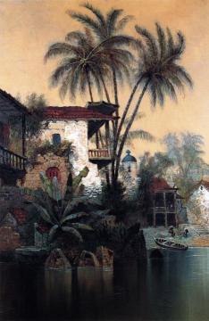 Old Panama Artwork by Edwin Deakin