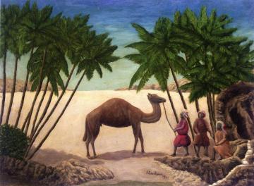 Camel in the Desert Artwork by André Bauchant