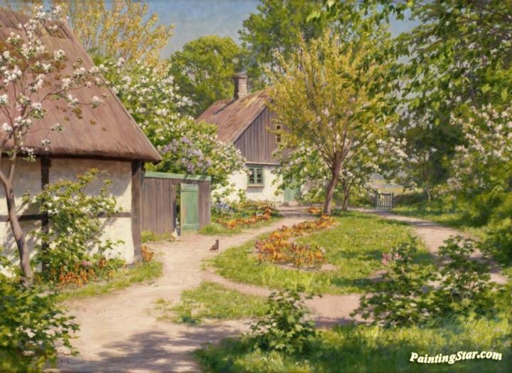 May in Skane Artwork by Johan Krouthén