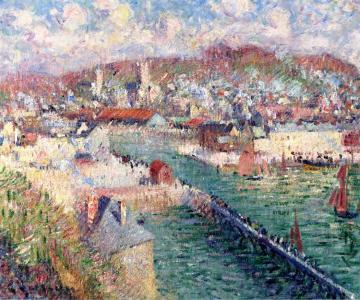 The Port of Fecamp Artwork by Gustave Loiseau