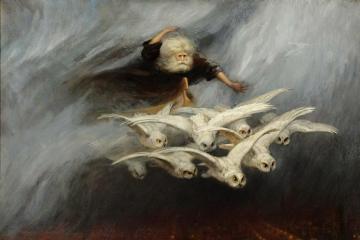 The Four Seasons: Winter Artwork by William Holbrook Beard