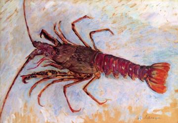 Lobster Artwork by Henri Lebasque