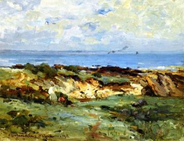 Upon the Clifftop Artwork by John Maclauchlan Milne