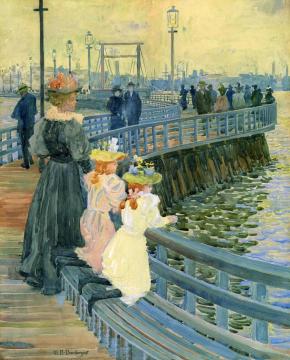 City Point Bridge Artwork by Maurice Prendergast
