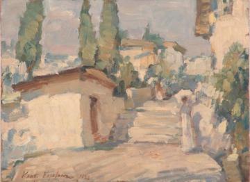 Gurzuf Artwork by Constantin Alexeevich Korovin