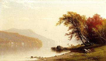 Autumn on the Lake Artwork by Alfred Thompson Bricher