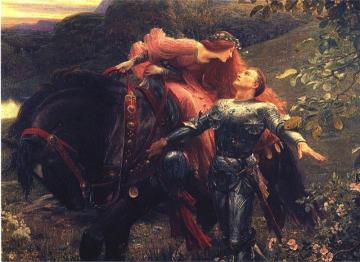 La Belle Dame Sans Merci Artwork by Thomas Francis Dicksee
