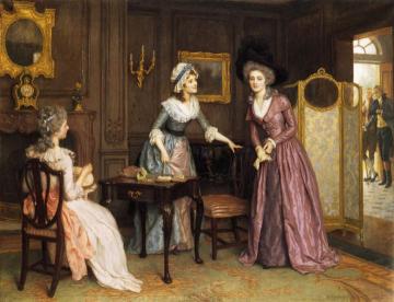 Two Strings to her Bow Artwork by Charles Haigh Wood