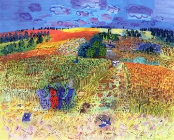 Field of Wheat Artwork by Raoul Dufy