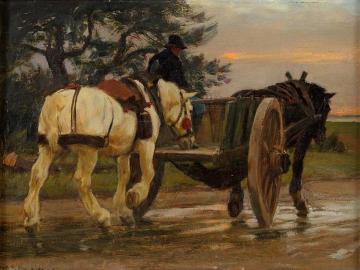 Returning Home Artwork by Julius Paul Junghanns